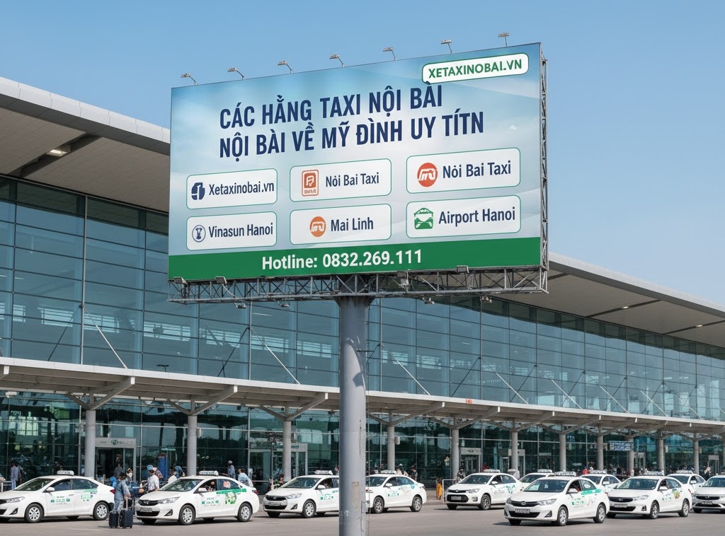 Các Hãng Taxi Nội Bài Về Bến Xe Mỹ Đình Uy Tín