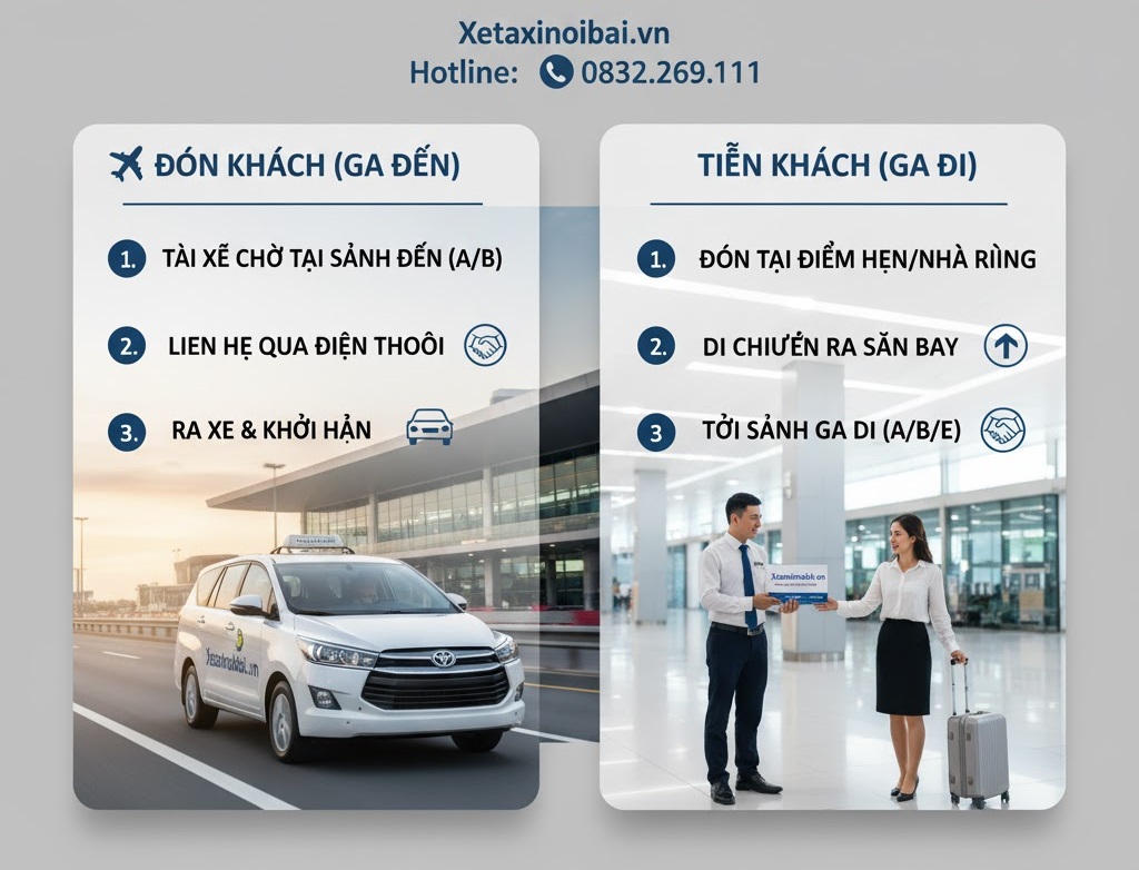 Hướng dẫn đón tiễn taxi nội bài về bến xe nước ngầm