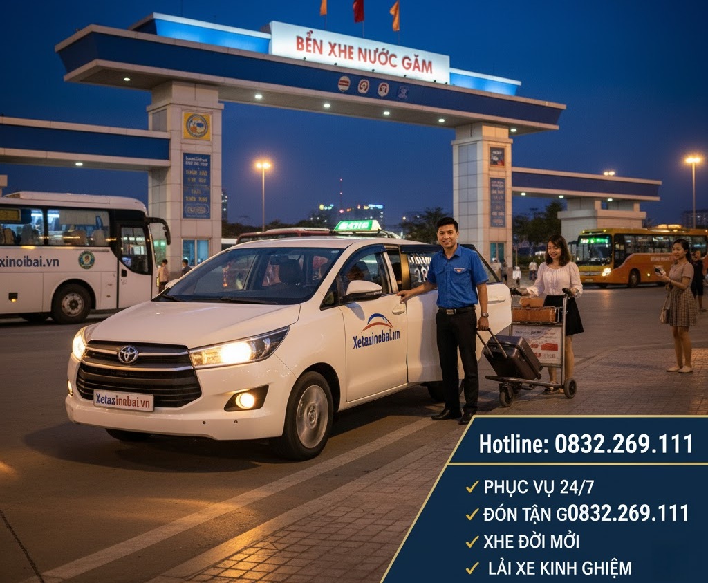 Taxi nội bài về bến xe nước ngầm