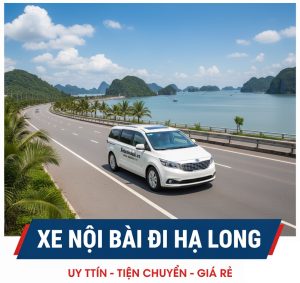 Xe nội bài đi hạ long với dòng xe cao cấp
