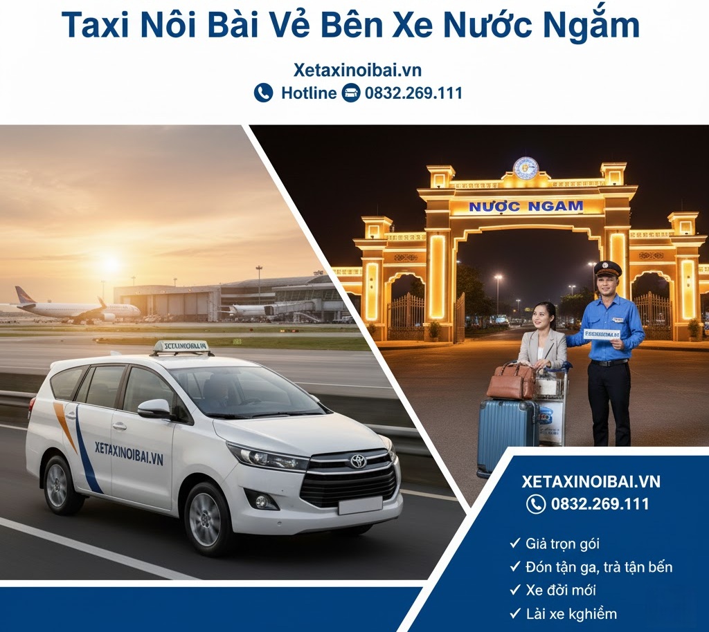 Xetaxinoibai.vn - Chuyên gia tuyến Taxi nội bài về bến xe nước ngầm
