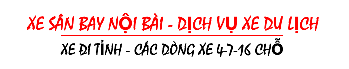 xe taxi nội bài