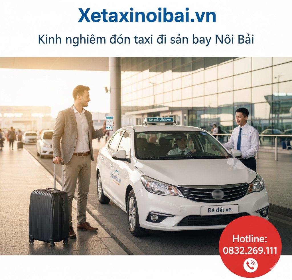 Kinh nghiệm đón taxi đi sân bay