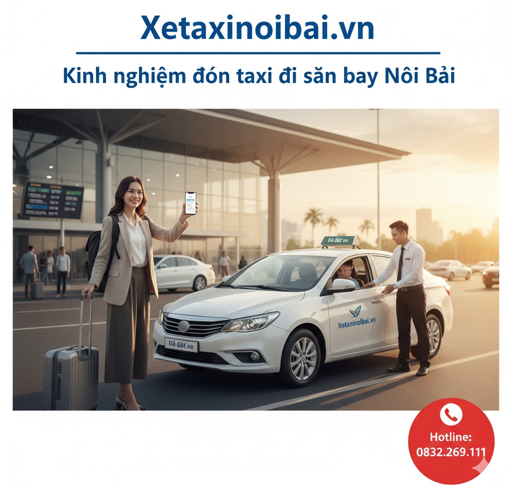 Kinh nghiệm đón taxi đi sân bay