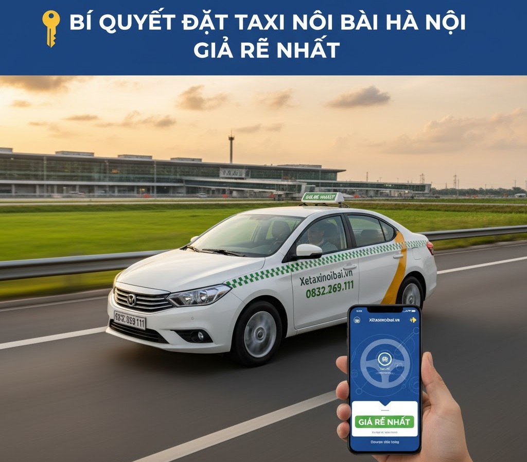 Bí quyết đặt taxi nội bài hà nội giá rẻ nhất