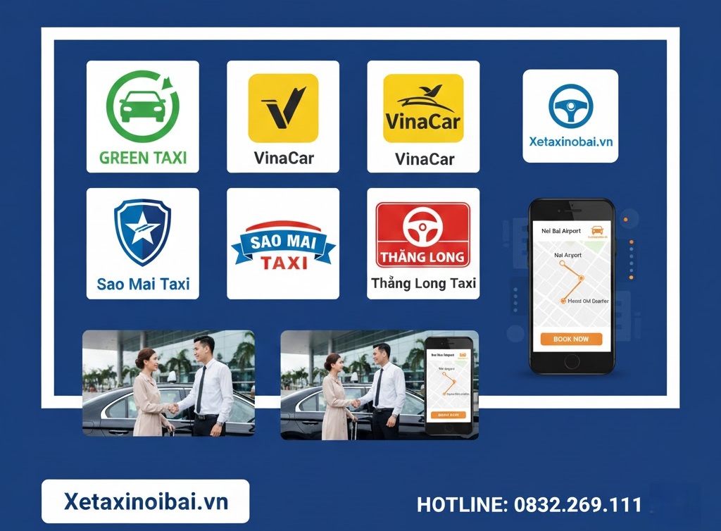 Các hãng taxi nội bài hà nội uy tín