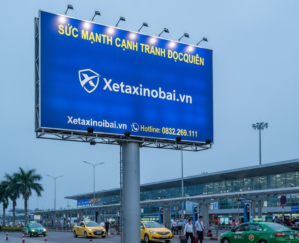 Dịch vụ taxi sân bay Nội Bài 2 chiều - Sức mạnh độc quyền chất lượng