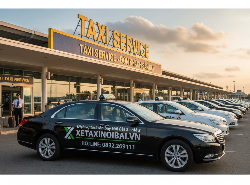 Dịch vụ taxi sân bay Nội Bài 2 chiều - Xetaxinoibaivn