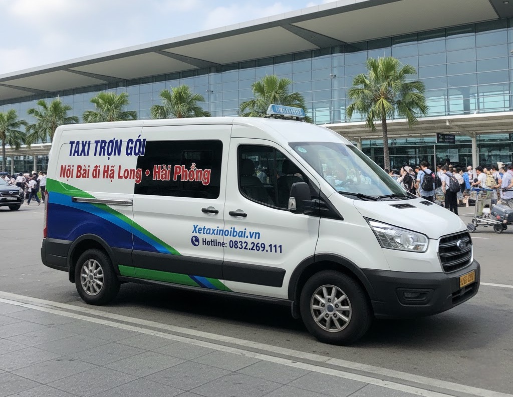 Giá taxi trọn gói từ Nội Bài đi Hạ Long Hải Phòng Uy Tín