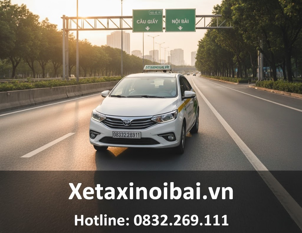Giá taxi từ nội bài về cầu giấy rẻ nhất