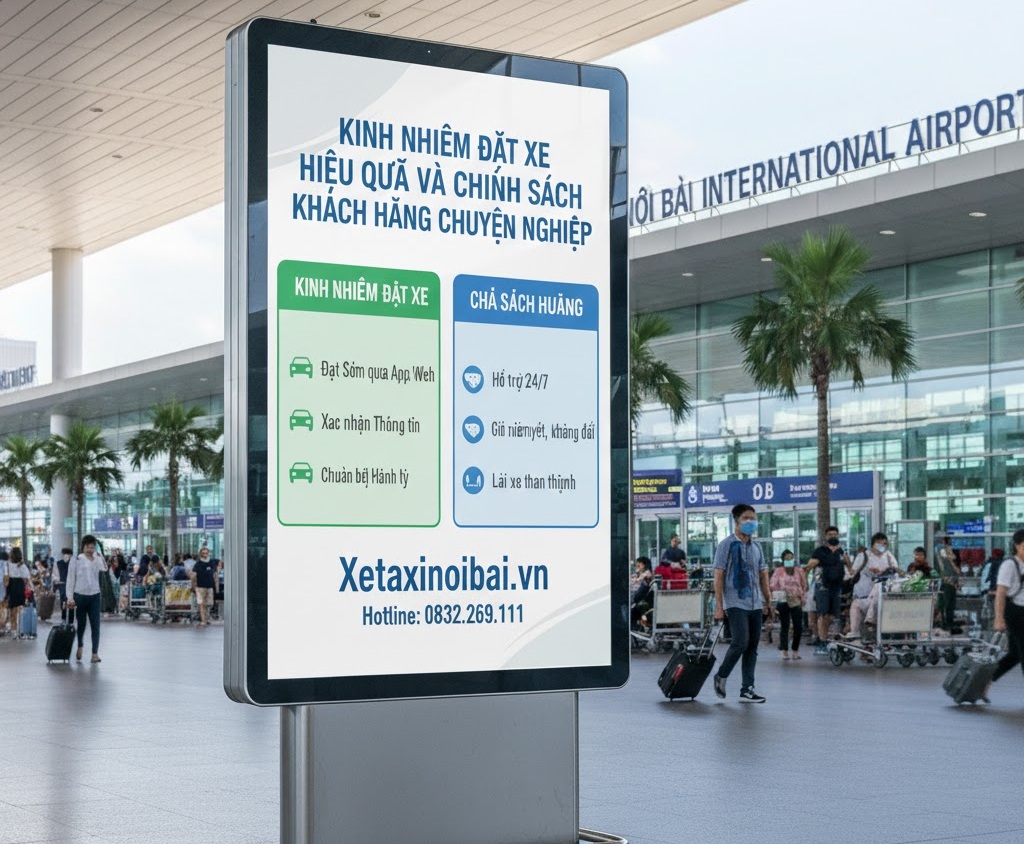 Kinh Nghiệm Đặt Xe Taxi Nội Bài Giá Rẻ Chỉ Từ 150k Hiệu Quả và Chính Sách Khách Hàng Chuyên Nghiệp