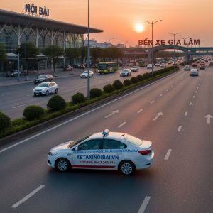 Taxi nội bài về bến xe gia lâm uy tín